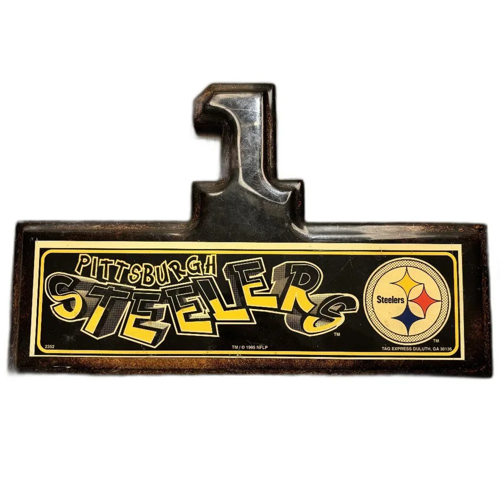 Pittsburgh Steelers Tag Express 1995 Wall Hanger